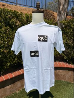 Supreme Split Box White Tee - XL&L