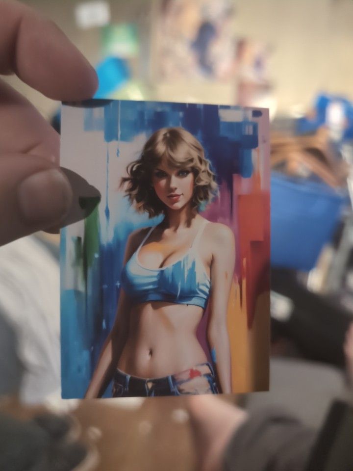 Taylor Swift Art Card