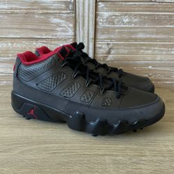 Nike Air Jordan 9 Low Golf Charcoal Black True Red Men's Shoes Sz 9 (FJ5934-002)  Brand new 100% authentic! Check out photos for further details and f