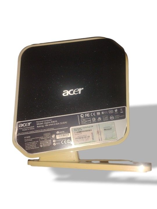 Acer Aspire R3610 Mini Computer Pentium Atom Dual Core 1.6ghz , 2GB Memory, 250GB Sata