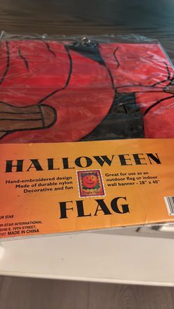 Free Halloween Outdoor Flag