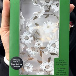 Brad new iPhone 17 Kate Spade with floral phone casen