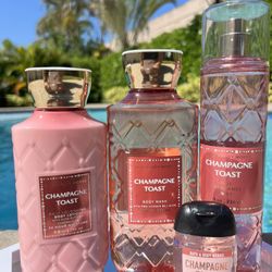 Bath & Body Works Champagne Toast set