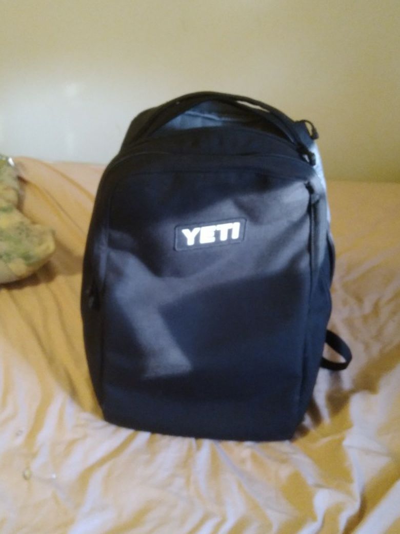 Black Yeti Backpack/cooler