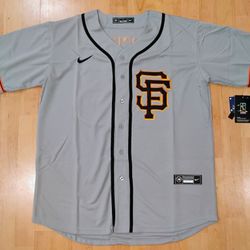 Barry Bonds San Francisco Giants Gray Jersey 