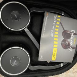 Jabra Evolve 75 MS Wireless Headset, Stereo – Includes Link 370 USB Adapter – Bluetooth Headset with World-Class Speakers, Active Noise-Cancelling Mic
