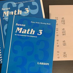 Saxon math 3