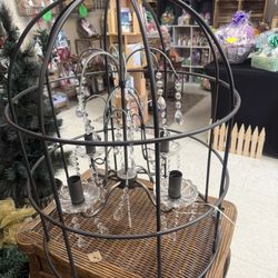 Farmhouse Birdcage Chandelier 