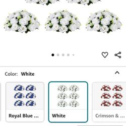 NUPTIO Large Flower Wedding Centerpieces