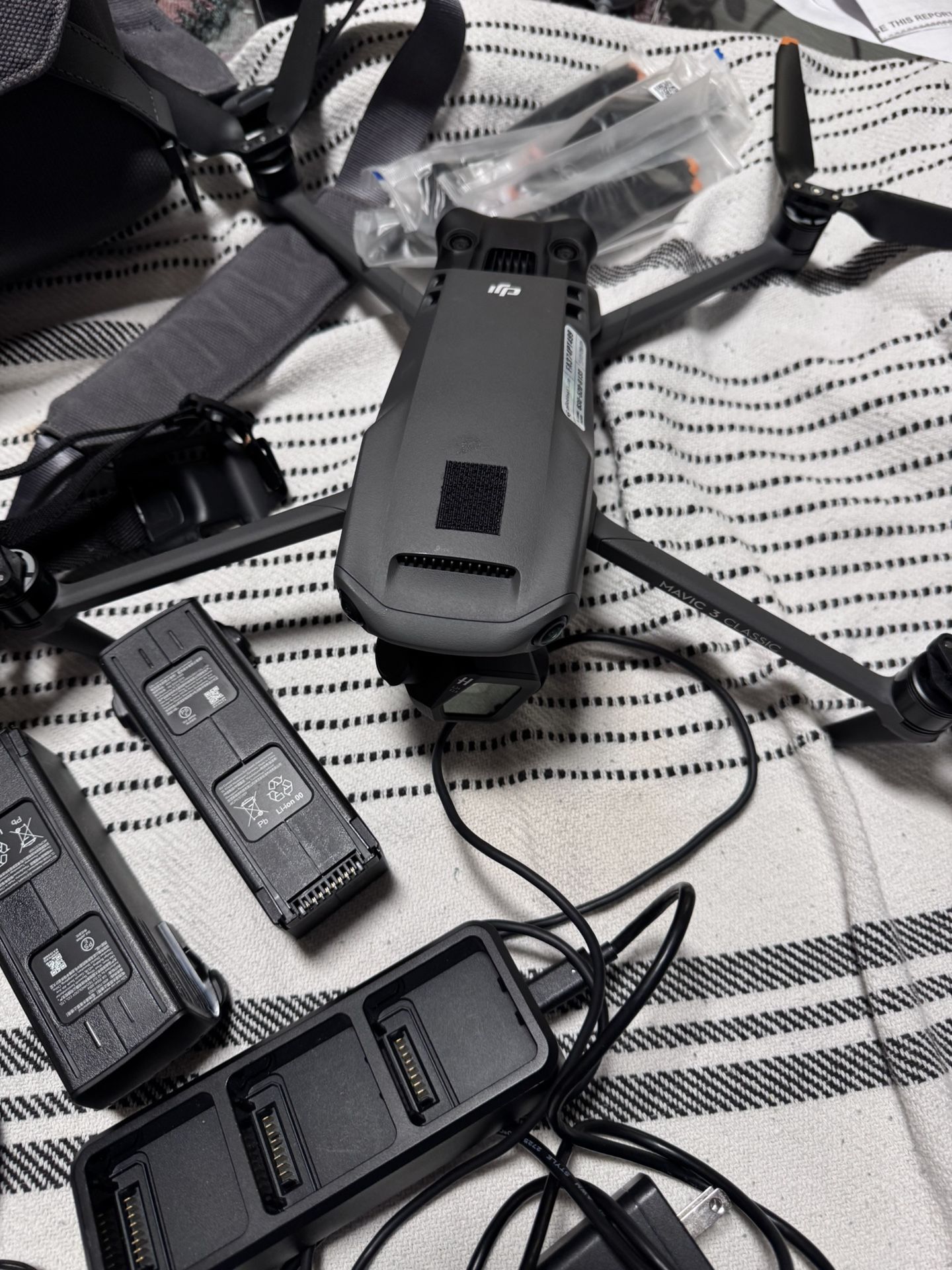 DJI Mavic 3 Classic W/ Fly More Kit And Other Extras