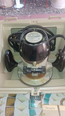 Craftsman Power Router