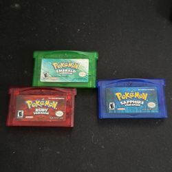 Pokemon ruby Sapphire And Emerald 