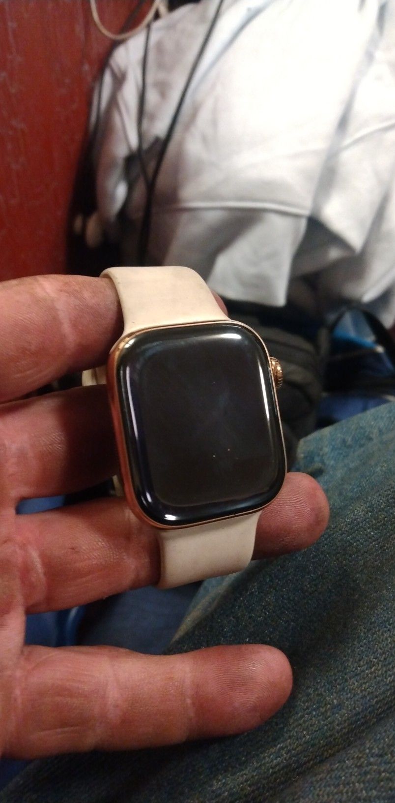 Apple Gold Series 10 Gold Titanium Sapphire Crystal 42mm