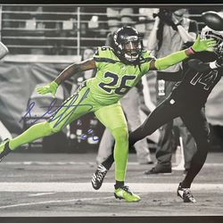 Seattle Seahawks Shaquill Griffin Autographed 11x14 Photo