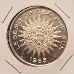 1985 Token Legend Of Sea And Sun