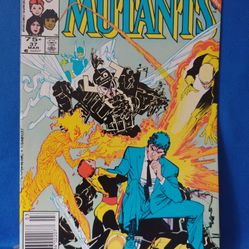 New Mutants #37 Vol 1 1986 Newsstand Edition