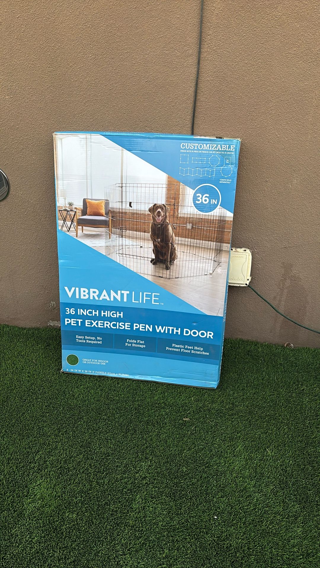 Pet Exercise Pen w/ Door