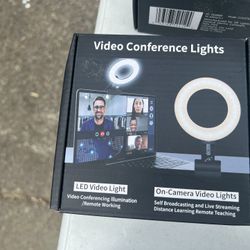Two Video Lights 
