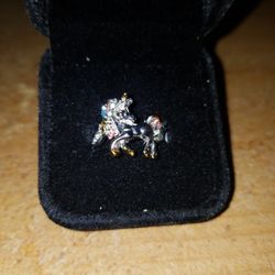 Size 6 Unicorn Ring Sterling