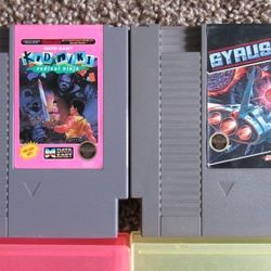 NES Kidd Nikki and Gryrus Games