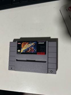 Super Nintendo SNES Game CartrSuper Nintendo SNES Game Cartridge - Axelay Konami