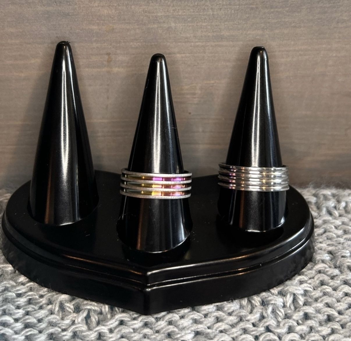 Set Of Two Stacking Rings