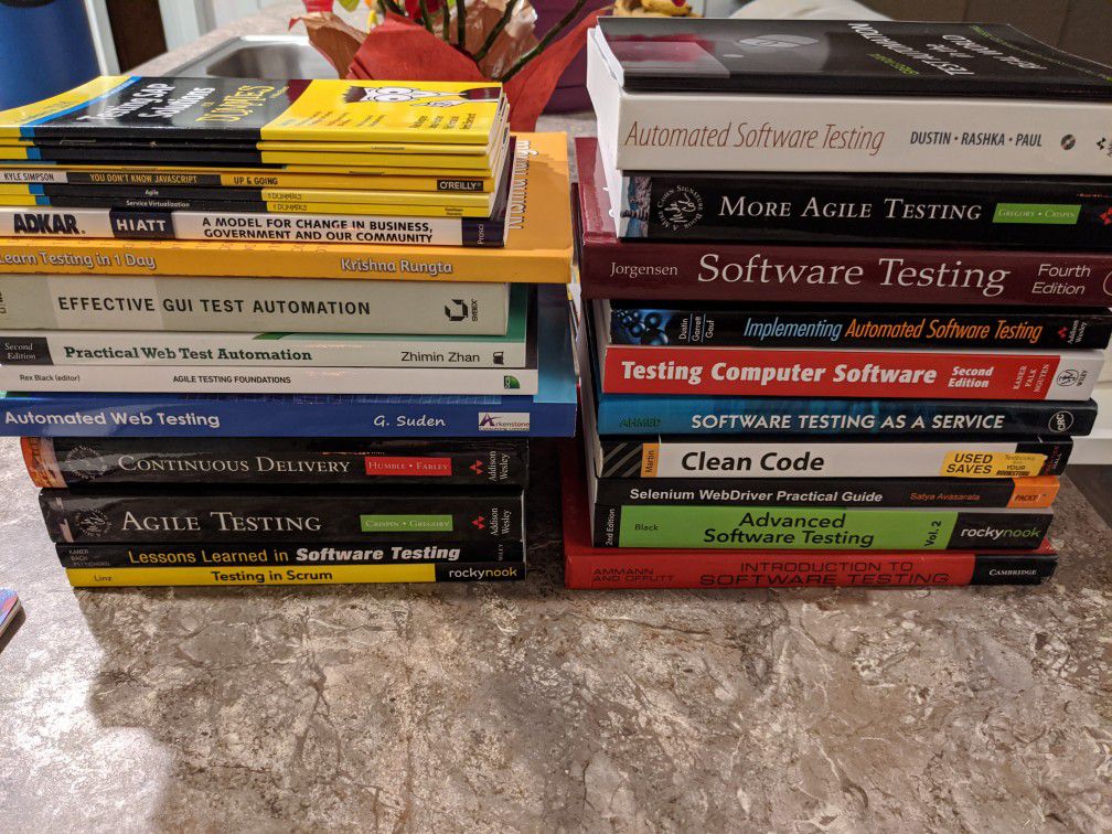 Software Testing books
