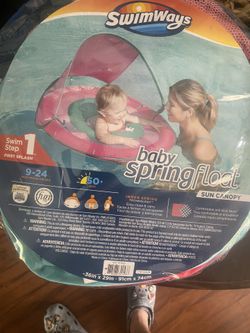 Baby Spring Float For Pool Retail $30+