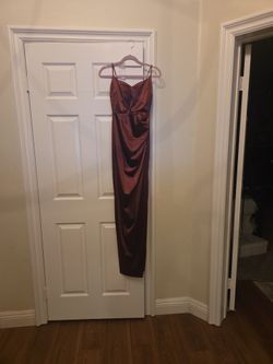 Maroon Dress