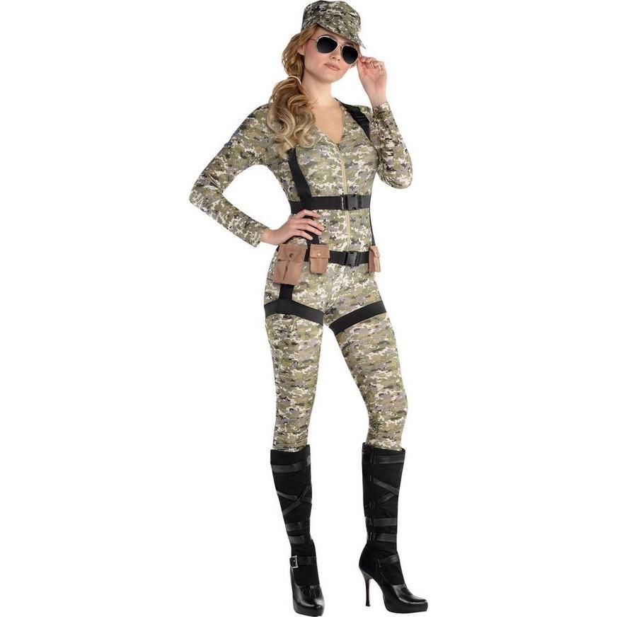 Sexy Soldier Military special forces Bodysuit Halloween Costume