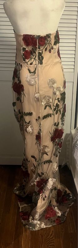New Formal Flower Print Junior Large