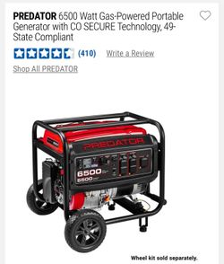 Predetor 6500 genarator
