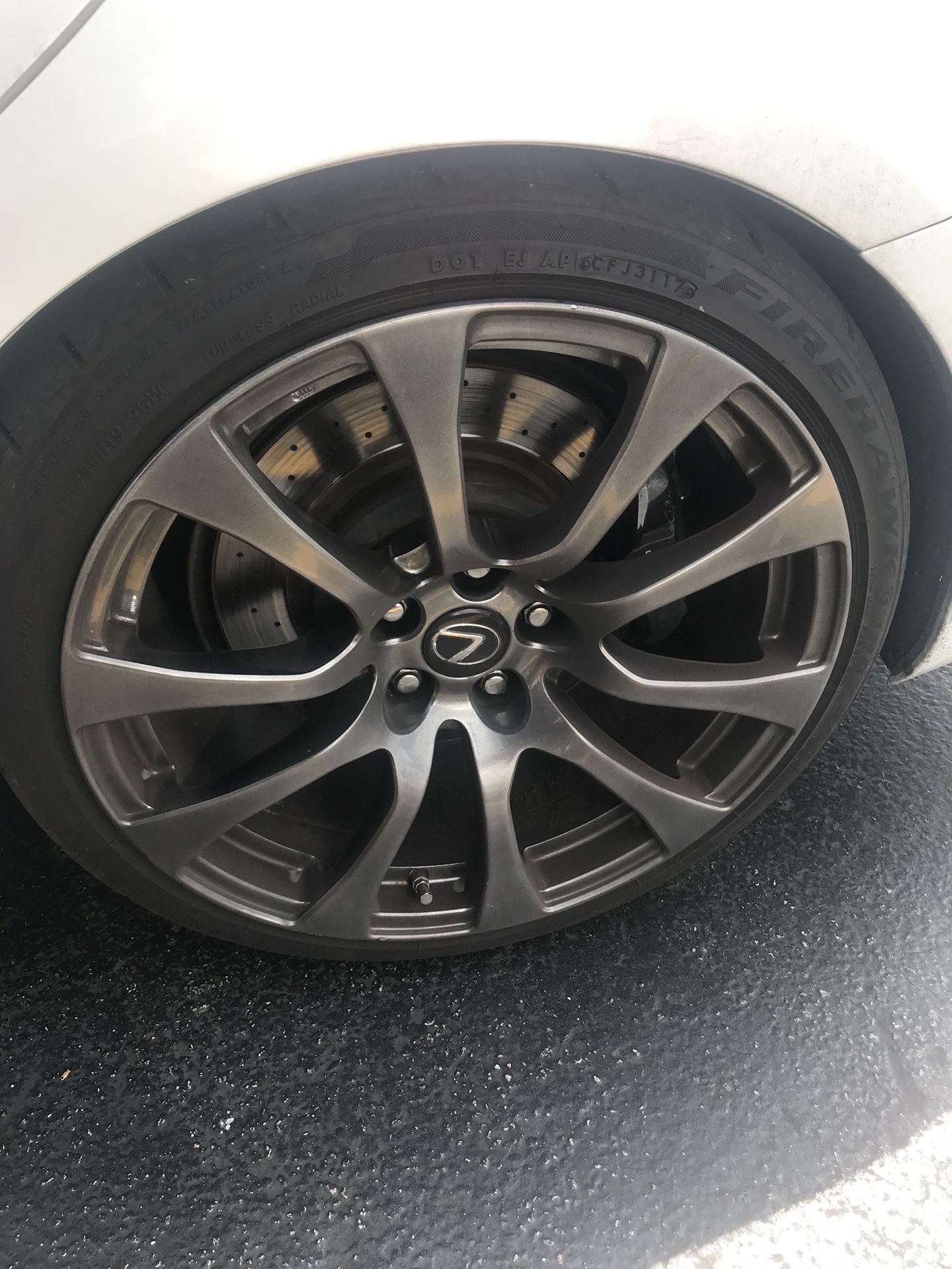 LeXus RCF bbs oem wheels ISF is250 is300 is350