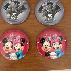 Vintage Disney Anniversary Pins