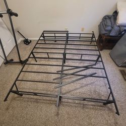 Free Queen Mattress and Bed Stand 
