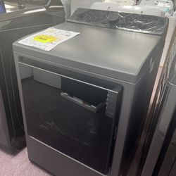 $100 Off! 7.3 Cb Ft Gas Dryer LG Black ThinQ WiFi