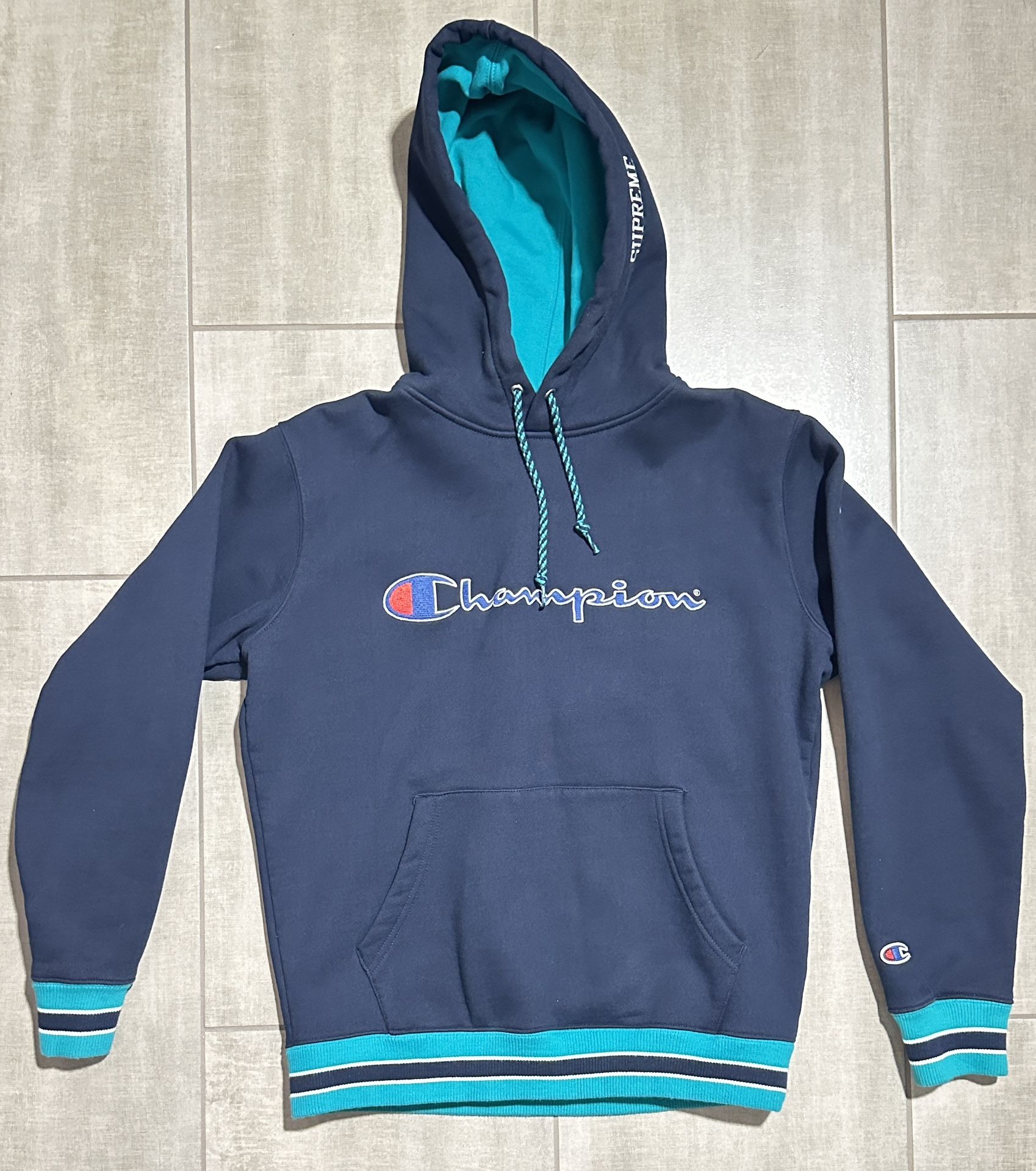 Supreme x Champion SS15 Pullover Hoodie Men's M