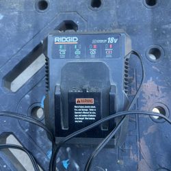 Ridgid battery charger