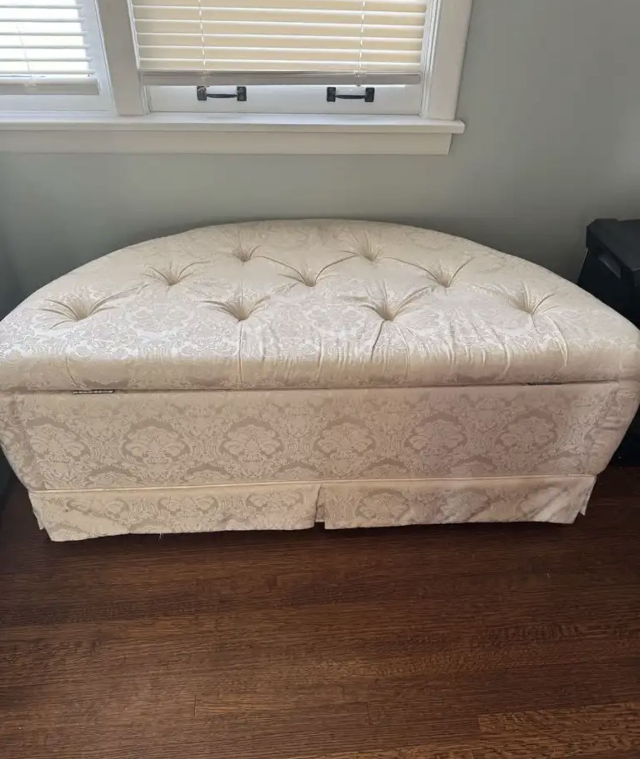 Vintage Upholstered Bench