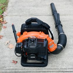 Commercial Grade 216 MPH 517 CFM 58.2 cc Gas 2-Stroke Backpack Leaf Blower with Hip Throttle
