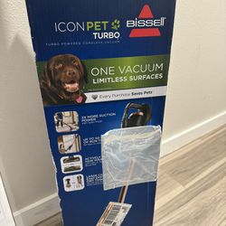 Vacuum Icon Pet Turbo Bissell 