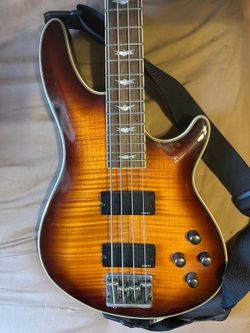 Schecter bass guitar