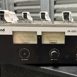 Gem Sound PA-650 Stereo Power Amplifier – Fully Working