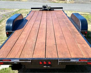 18’ flatbed trailer