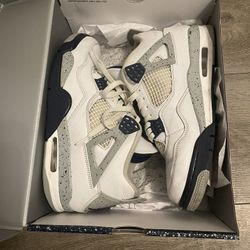 Midnight Navy Air Jordan 4 Retro Size:10.5