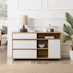 New Storage Sideboard Buffet Console Server TV Stand