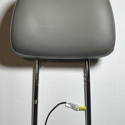 11-13 Jeep Grand Cherokee Front Driver or Passenger Leather Headrest Gray
