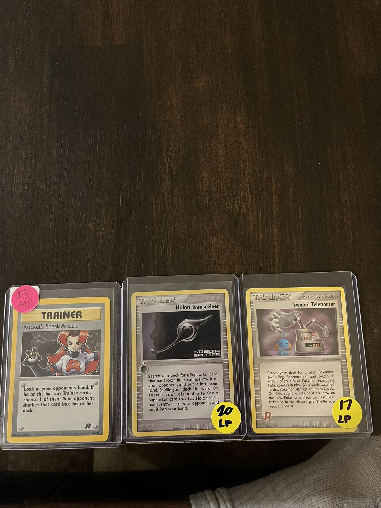 Vintage Pokémon Trainers