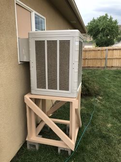 Cooler window stand sales