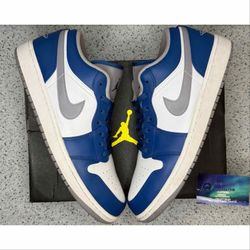Jordan 1 Low True Blue 12 Men